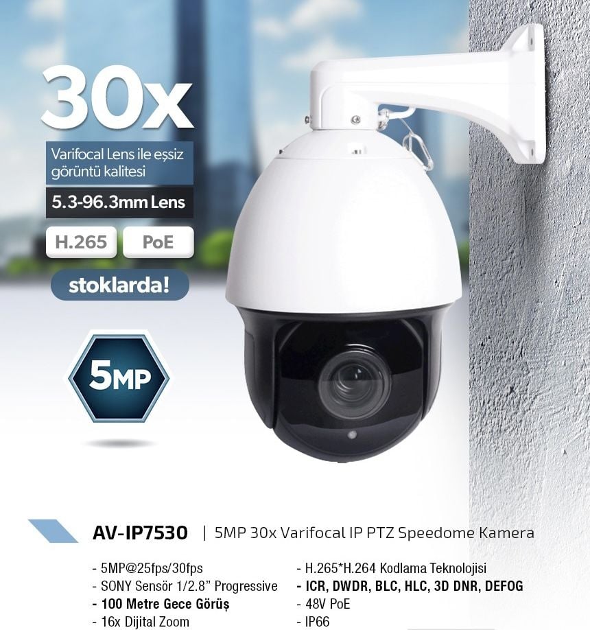 5 MP 3.6mm Lens IP Dome Kamera,Warmlight Starlight
