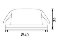 LS968 LED Spot (6500K)