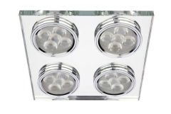 LS594 4'lü Camlı LED Spot (3000K)