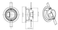 LS458 Hareketli LED Spot (6500K)