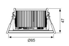 LS453 LED Banyo Spot (3000K)