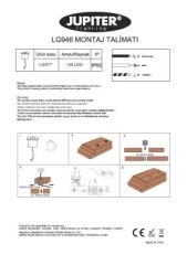 LG977 LED Deck Armatürü (3000K)