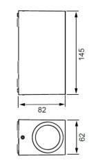 LW465 LED Bahçe Aplik (3000K)