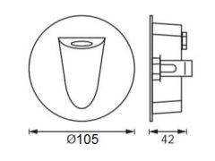 LW986 LED Duvar Armatürü (3000K)