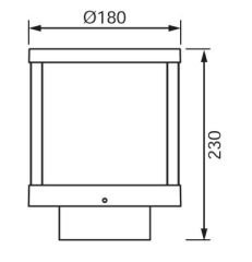 LG990 LED Bahçe Baba (3000K)