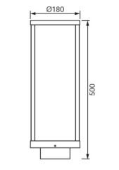 LG991 LED Bahçe Direk (3000K)