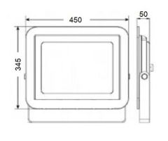 LP300 B 300W Led Projektör 6500K