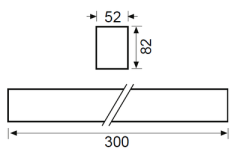 Lineer Led Armatür 90W 6500K