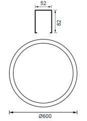 JL060 Lineer Led Armatür (3000K)