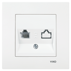 Viko Karre Numeris Telefon Prizi (RJ11) (Çerçeve Hariç)