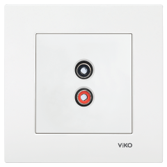 Viko Karre Müzik Yayın Hoparlör Prizi Çerçeveli