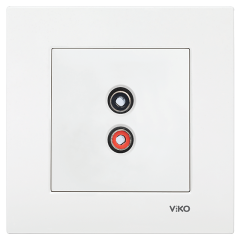 Viko Karre Müzik Yayın Hoparlör Prizi Çerçeveli