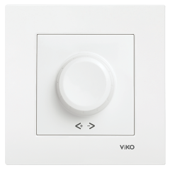 Viko Karre Rotatif Dimmer RL 600W/VA (Çerçeve Dahil)