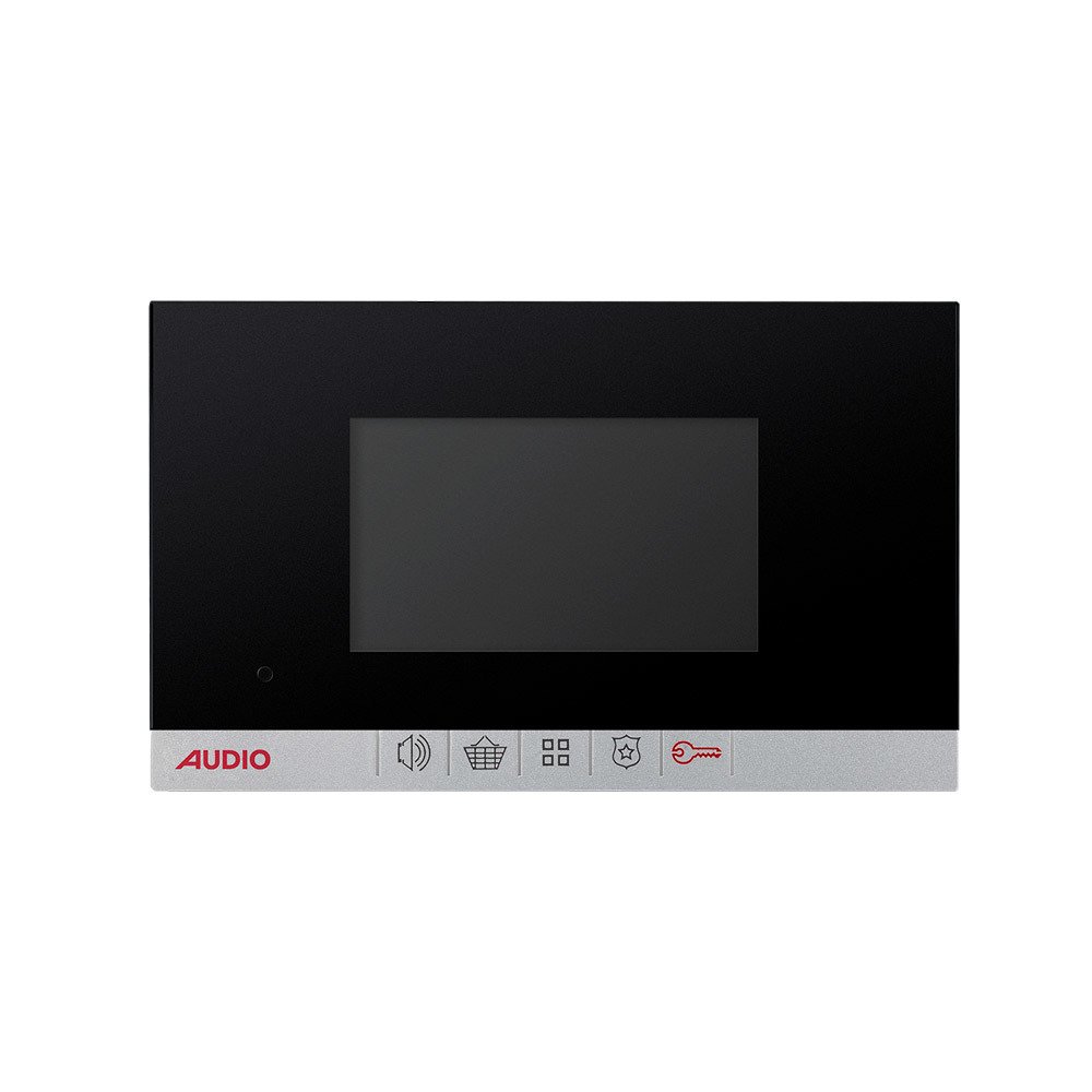 4.3″ Görüntülü Diafon Bus Plus (Mekanik Butonlu) SİYAH 001181