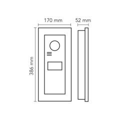 Bus Plus Görüntülü Zil Paneli (Dokunmatik Panel Vision)
