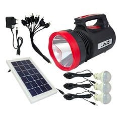 10W 22SMD LED'li Solar Şarjlı El Feneri