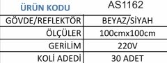 Beyaz/Siyah