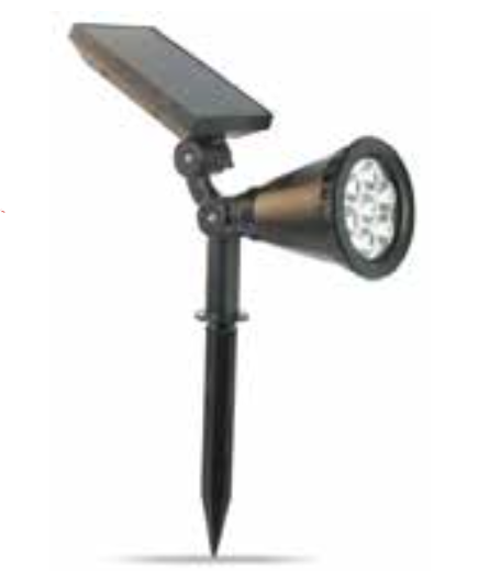 9W Solar Led Bahçe Armatürü