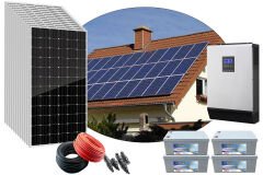 7.2kW Yüksek Voltajlı Hazır Solar Sistem-2